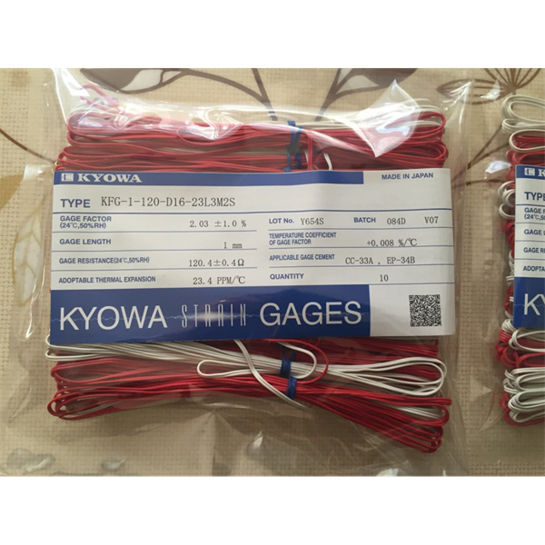 日本KYOWA共和配件耗材應變片KFGS-2-120-D3-16 L30C2R