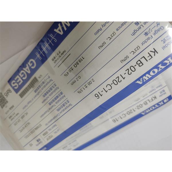 日本原裝進口KYOWA應變片KFGS-2-120-D9-23 N30C2