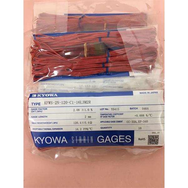 日本原裝進口KYOWA應變片KFGS-1-350-C1-23 L5M3S