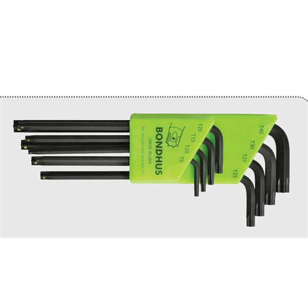 美國(guó)Bondhus波頓 短公制 六角 L 型扳手 單個(gè)15848