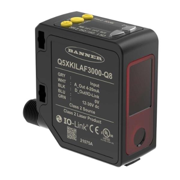BANNER邦納美國(guó)Q5X 系列光電傳感器Q5XKLAF10000-Q8